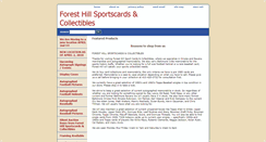 Desktop Screenshot of foresthillsc.com
